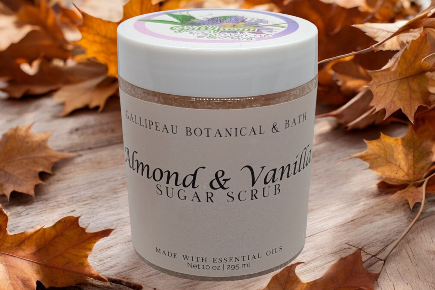 "Almond & Vanilla" Sugar Scrub